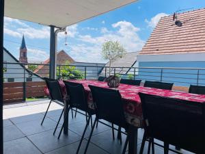Maisons de vacances Chez L en Alsace Maison independante 8 pers Jardin & Cour privative : photos des chambres