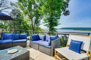 Maiden Rock Cottage with Fire Pit and Lake Pepin Views - Durand