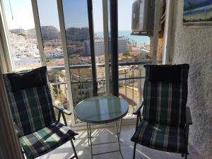 Estudio en residencial Los Maites, primera línea playa.
