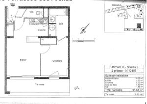 Appartements T2 centre ville : photos des chambres