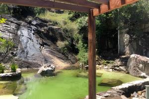 SĂtio Piscina natural, Trilha e Cachoeira