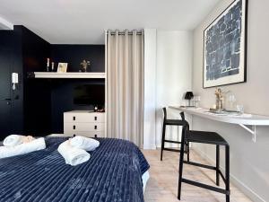 Appartements O StudiO Terrasse - Centre ville de Lorient - Gare : photos des chambres