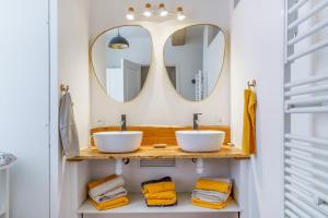 Maisons de vacances L'Escapade de Pierrefonds par Your Sweet Loc : photos des chambres