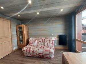Appartement 4-6p Belle Plagne, skis aux pieds, vue montagne, ensoleillé