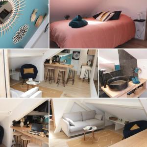 Appartements Appart Dijon, 4 couchages, Centre ville historique : photos des chambres
