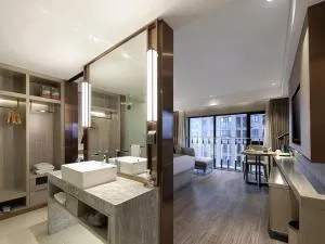 Echarm Hotel Wuhan Huangpu Erqi Xiaolu Metro Station - Shekow