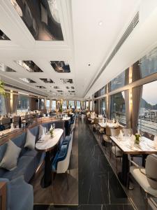 Du thuyền 6 sao - Ngủ đêm - bể bơi - Khu vui chơi trẻ em - Vịnh Hạ Long- ESS