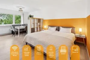 Wohnung in Welzheim, Balkon, Parkplatz, 6 Betten, Smart TV - 绍恩多夫