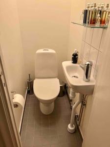 Modern lägenhet med balkong