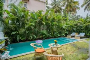 ELIVAAS 4 BHK with Pvt Pool near Baga - Celest - Gamle Goa