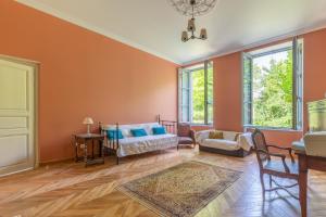 Maisons de vacances Le Chateau de Marmagne - Belle maison de campagne : photos des chambres