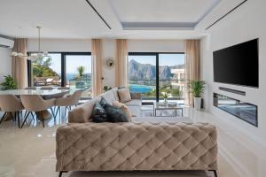 Casa Vita featuring a sea view, billiards, and heated pool