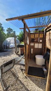 Fichtel-Bubble gegen Aufpreis mit Hot Tub und Sauna