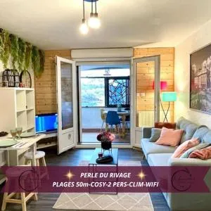 Perle du Rivage - Plage 50m, CLIM, Wifi, 2 pers - Port-de-Bouc