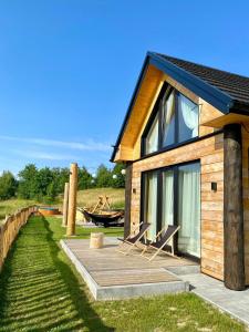 Rajski Zakątek - jeden domek na działce z gorącą balią i mini ZOO