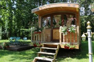 Lodges Les roulottes a Sandie : photos des chambres