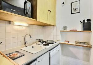 Résidence Hameau Du Borsat - Studio 4 personnes à Tignes au pied des pistes et proche des commerces dans le quartier du Val Claret. Appartement situé au pied MAE-2106