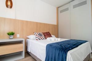 Apt moderno a uma quadra da Praia Brava VT4055