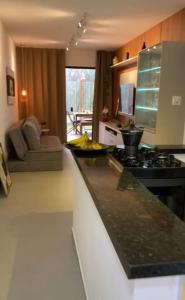 Condomínio à beira rio-mar em Imbassai