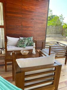 Cabaña Privada con Piscina y Aire Acondicionado