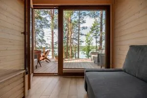 Zakątek Wdzydze nad samym jeziorem - pierwsza linia - 韦茨泽基斯韦斯基