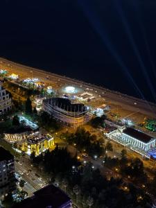 Апартаменты с видом на Турцию на 47 этаже.