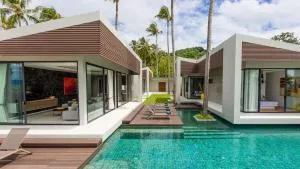 Elegant Villa Anar 5 Bed Luxury Beachfront Near Four Seasons - Bophut 