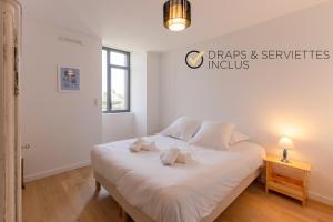 Appartements TY MOUTIK - Bel appartement T2 de standing vue mer : photos des chambres