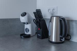 Appartements TY MOUTIK - Bel appartement T2 de standing vue mer : photos des chambres