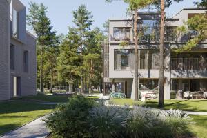 Luxury studio in pinewood 3min walk to sea