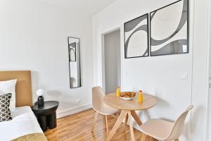 Appartements Studio spacieux et colore - Montreuil : photos des chambres