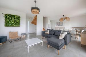 Maisons de vacances A 650m du bord de mer, belle maison neuve pour 8 : photos des chambres