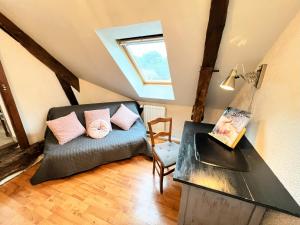 Maisons d'hotes Appart' d'hotes , ch et gite au Manoir de la Haute Pilais : Chambre Double - Vue sur Jardin