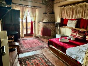 Double Room with Fireplace room in Iaspis Guesthouse