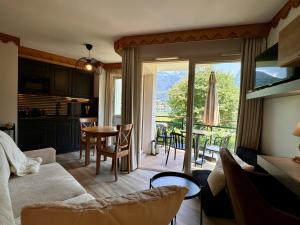 Studio La Baie des Voiles vue lac et montagne