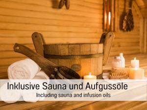 Waldhaus: Sauna | Kamin