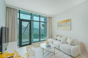 1BR Seven Palm Residence Private Terrace, Sea View