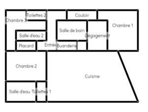 Appartements Bretalet A2 : photos des chambres