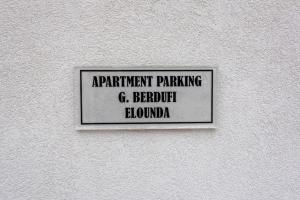 G Berdufi 2 bd with parking in Eloúnda