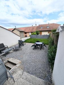 Appartements Studio cosy tout equipe proche de Geneve : photos des chambres