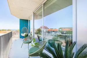 Espinho Sunny Vibes & Balcony with Pool - Chamusca