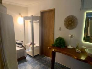 Suíte frente mar e pés na areia