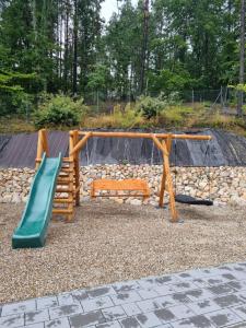 Domek letniskowy piętrowy na Kaszubach jezioro Ostrów Mausz