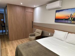 Apt Design - Asa Sul região central de Brasília com ar condicionado
