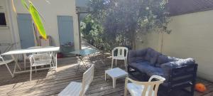 Maisons de vacances House with garden near the beach of Arcachon : photos des chambres