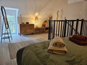 Maisons de vacances Les Hirondelles : Maison 1 Chambre