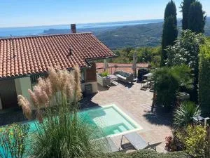 Villa Rondine - Villa mit beheiztem Pool - Barghe