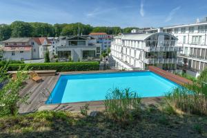 Villa Paula in Sellin - Penthouse mit Kamin und Dachterrasse