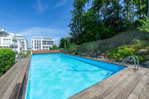 Villa Paula - WG03 strandnah mit Kamin, Terrasse, Balkon