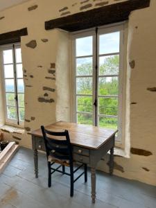 Sejours a la campagne L'Enquenouille Basse : Studio - Vue sur Montagne